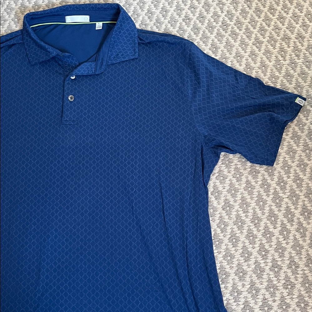 Tasc Men's Blue Golf Shirt Size XL
